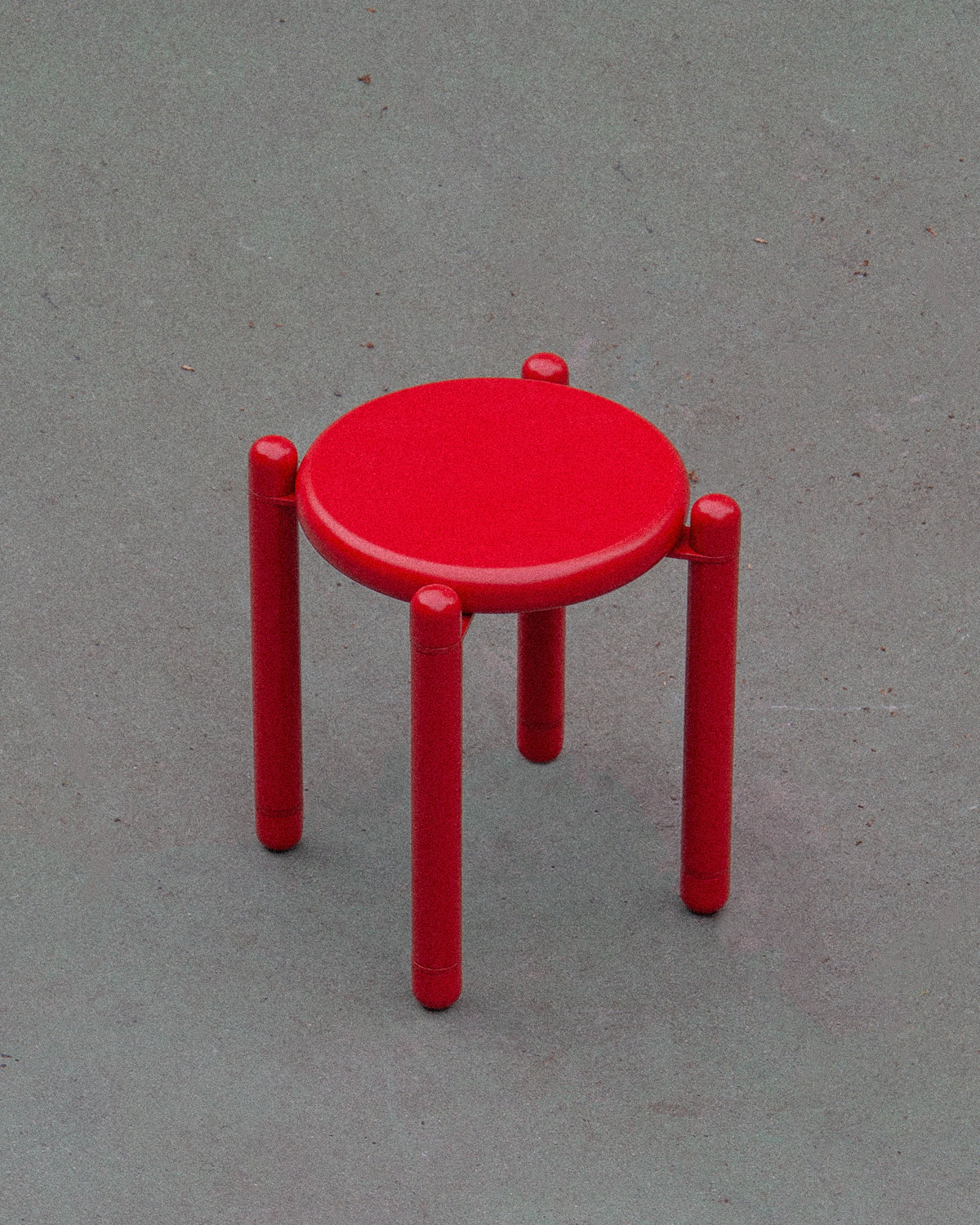 Stool 001 - Red